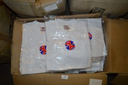 *75 White T-Shirts Size: S