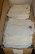 *46 Size: S White Cricket Shirts