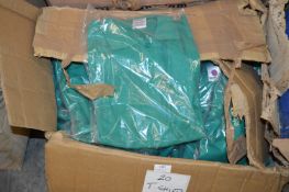 *20 Size: XXL Green Polo Shirts