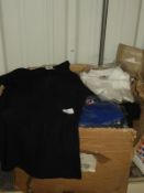 *Mixed Sportswear Items; Polo Shirts, Royal Blue Sports Tops, etc.