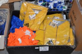 *14 Yellow Adidas Jackets, 20 Tabards, and 15 Shor