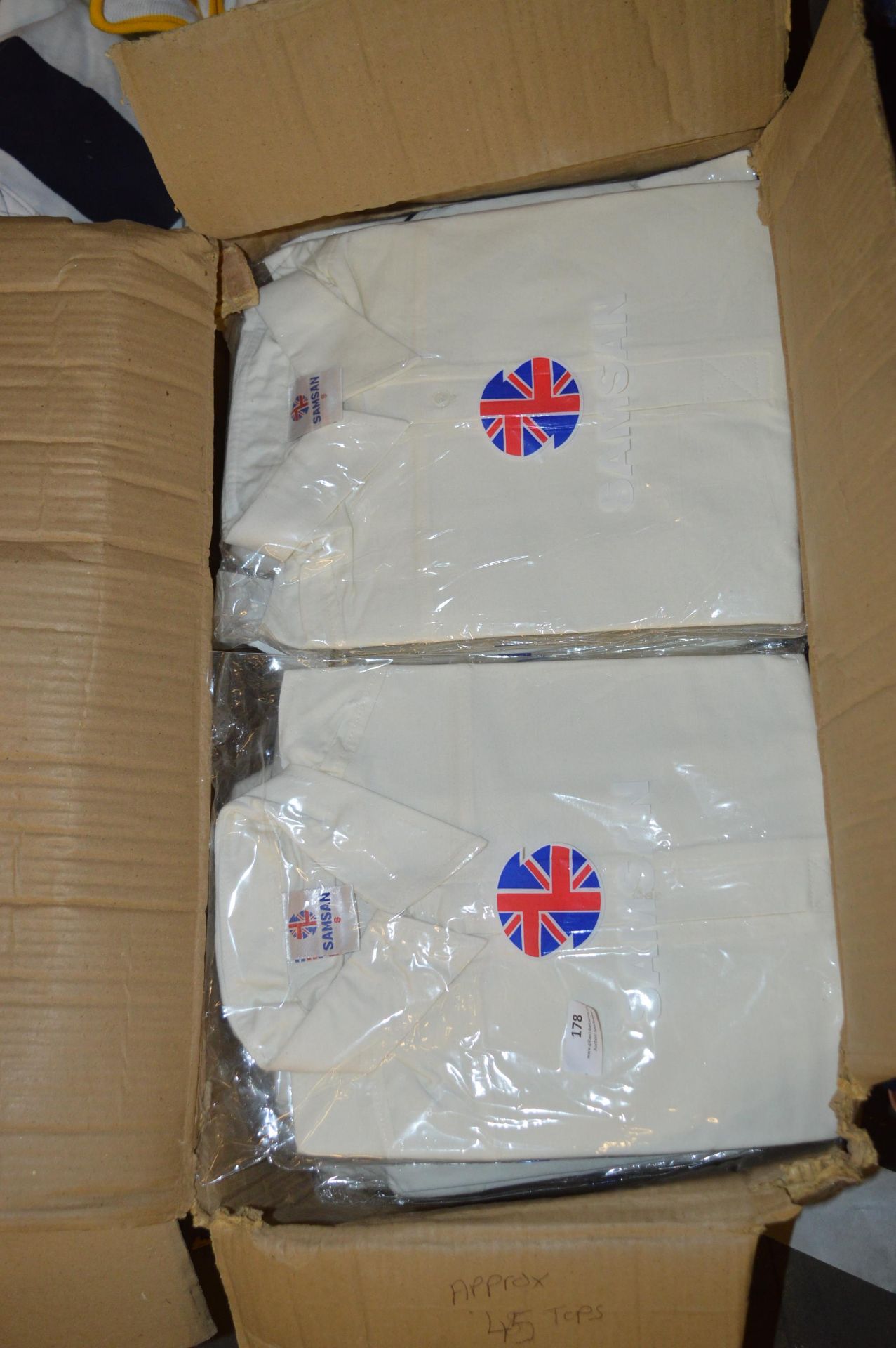 *~45 Samsan White Cricket Shirts