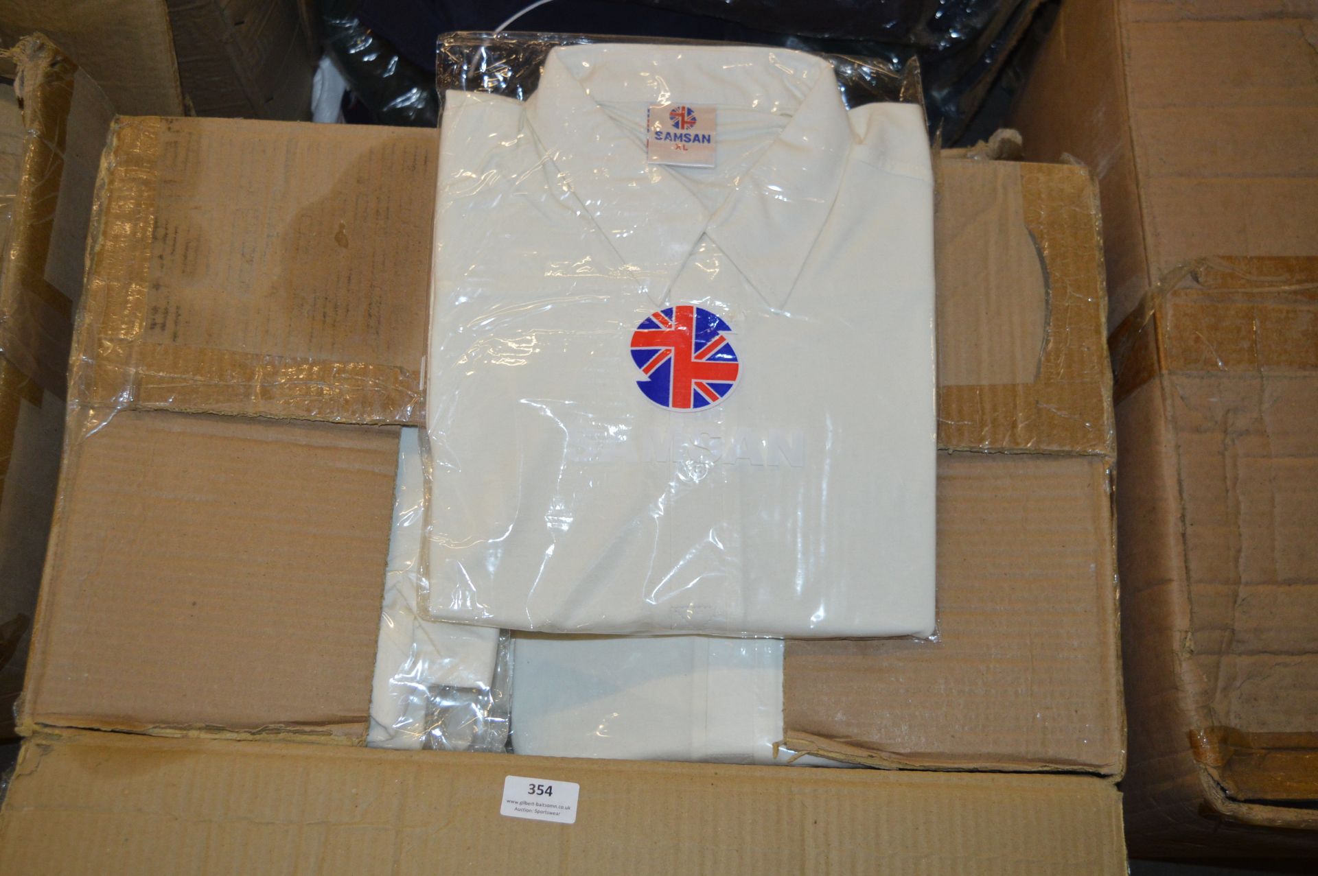 *40 Size: XL Cream Cricket Shirts