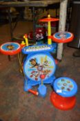 *Paw Patrol Drum Kit with Keyboard