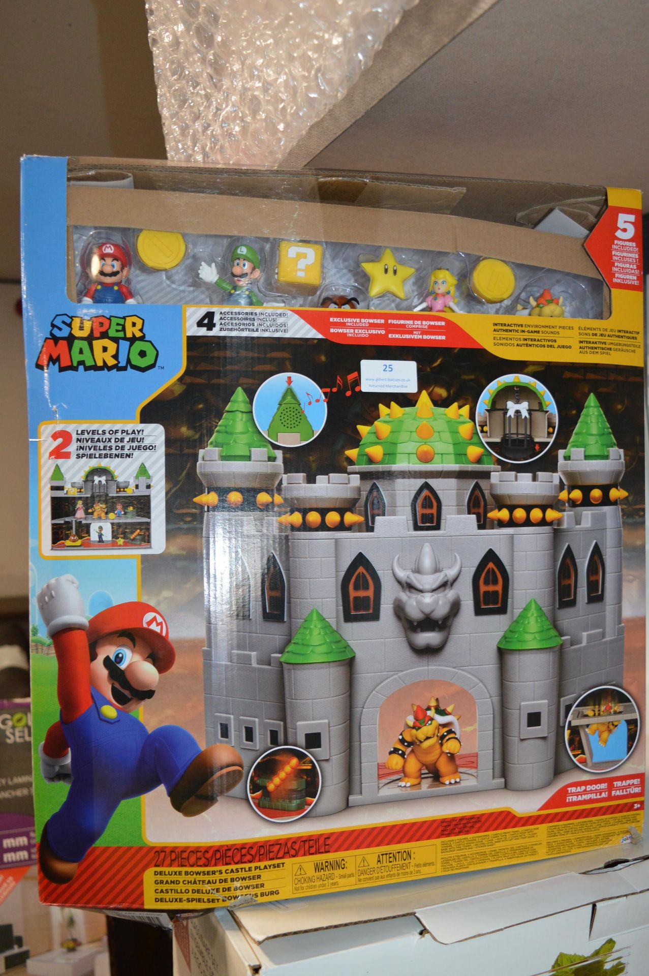 *Super Mario Bower's Castle Play Set