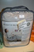 *Grey Plush Weighted Blanket