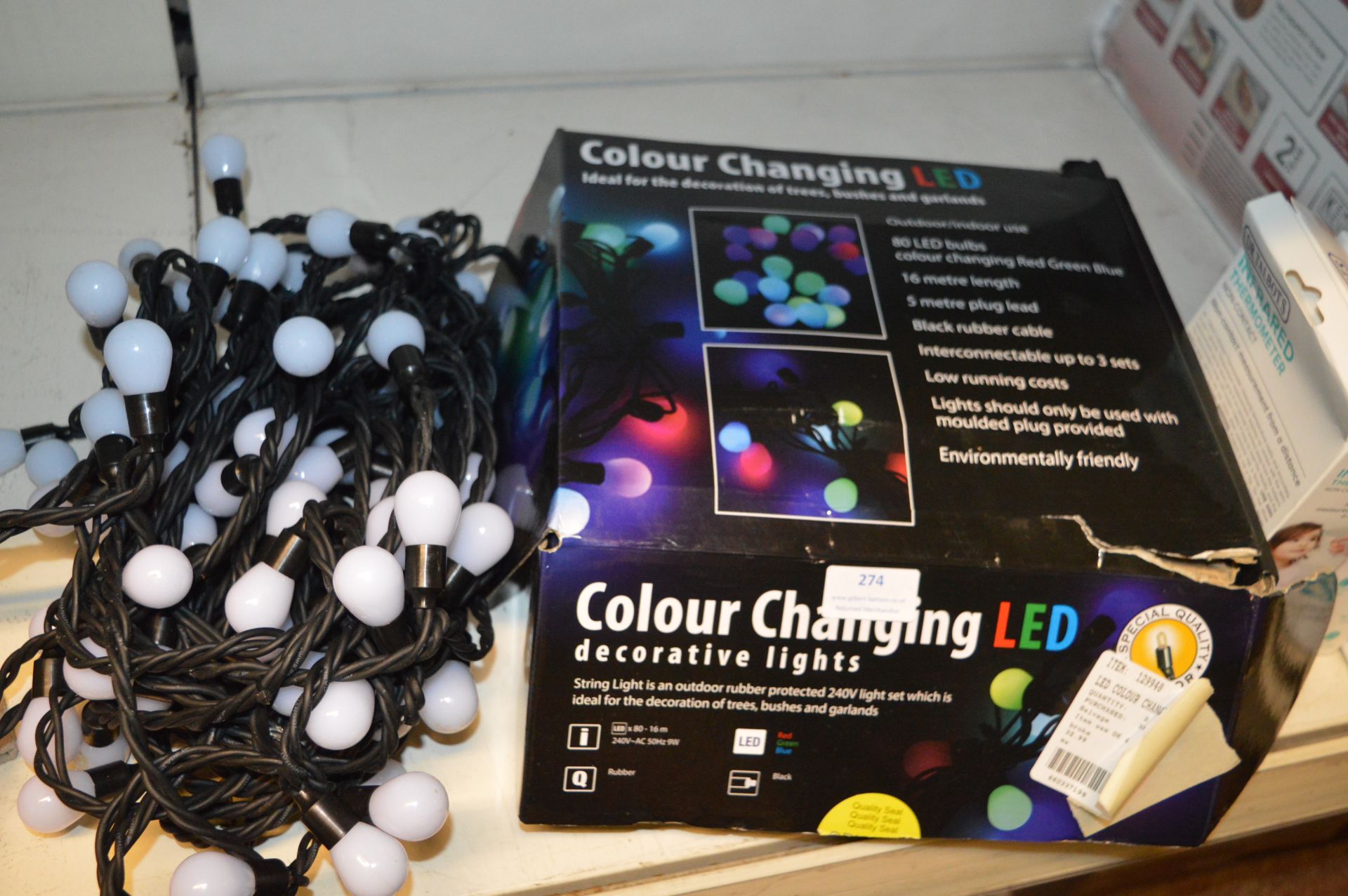 *Two LED Colour Changing Light Strings