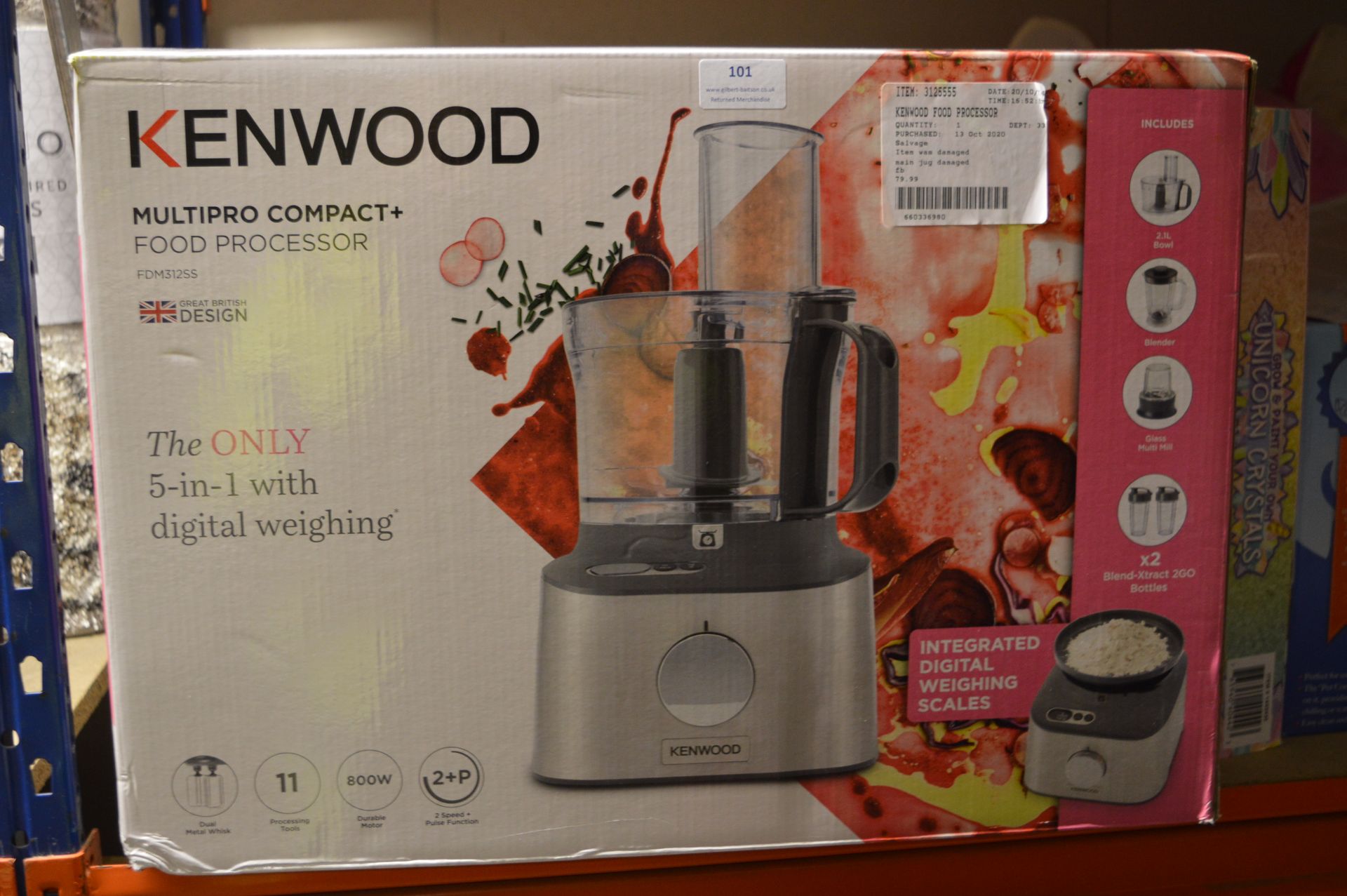 *Kenwood Multi Pro Compact Food Processor