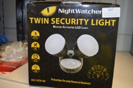 *Night Watcher Twin Security Light