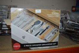 *Copco 2pc Drawer Organiser Set