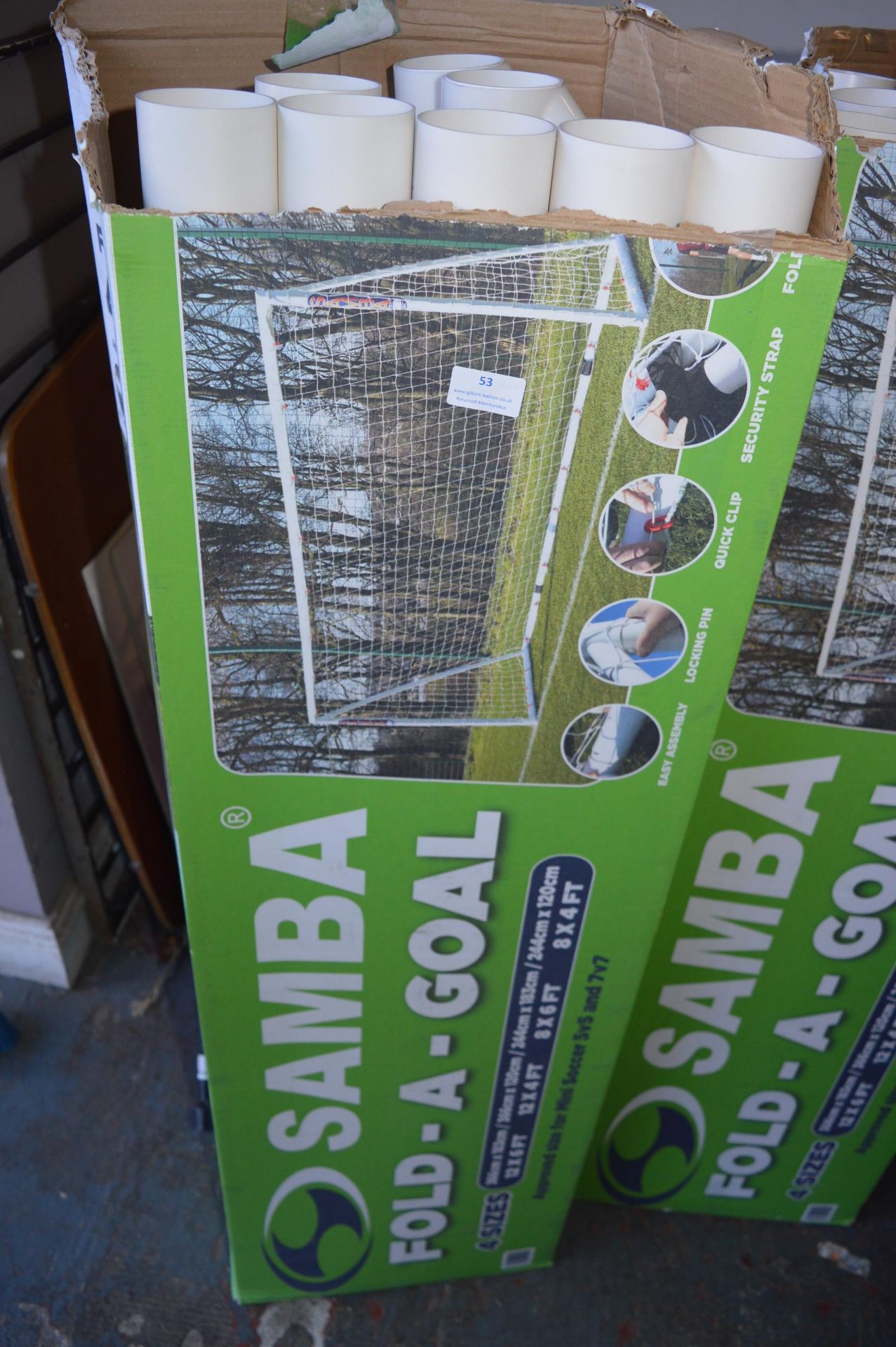 *Samba Fold A-Goal Football Net