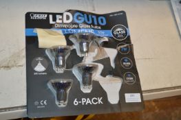 *Fiet GU10 Dimmable LED Light Bulbs 4pk