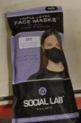 *Social Lab Face Mask 4pk