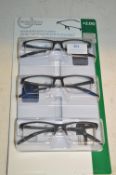 *Foster Grant Semi Rimless Spectacles +2.00 3pk