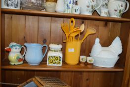 Vintage Kitchenware; Jugs, Utensils, etc.