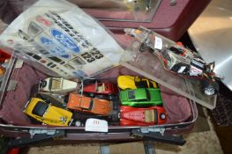 Samsonite Carry Case Containing Diecast Model Cars