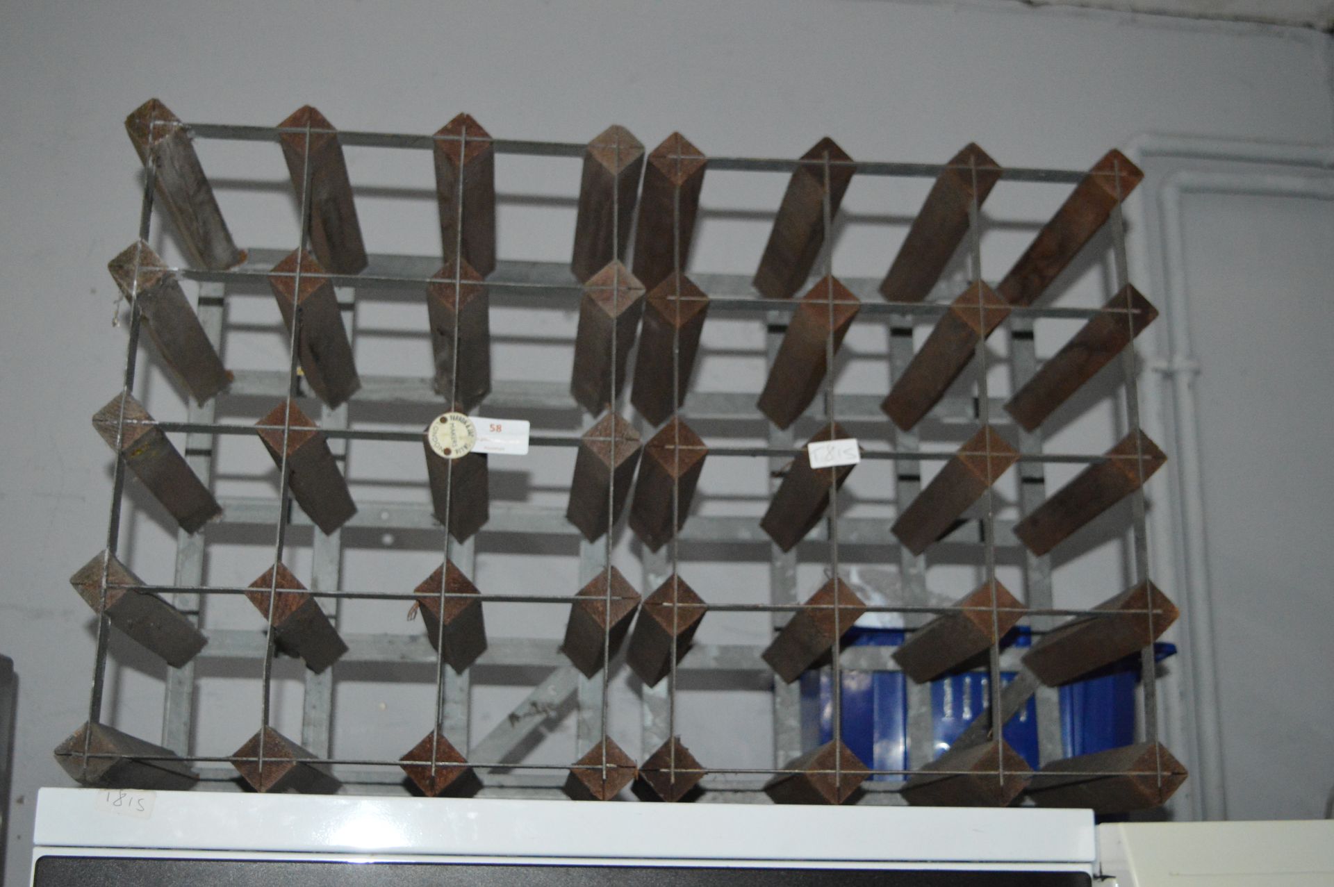 Two 12 Bottle Wine Racks