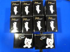 *Ten Cesar Dog Food Tins