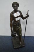 *Bronze Figure of a Tribesman