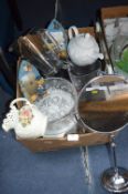 Pans, Glassware, Decorative Items, Mirrors, etc.