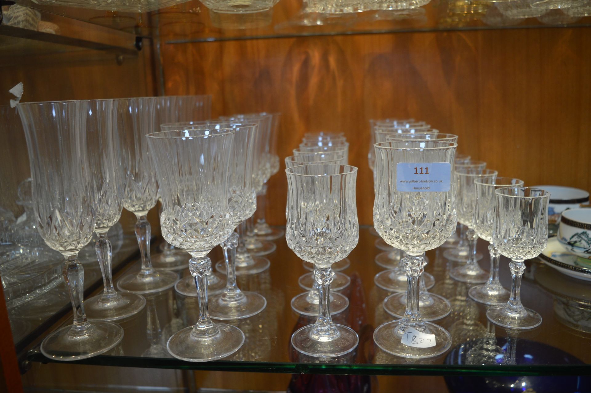 Cut Glass Crystal Wine Glasses