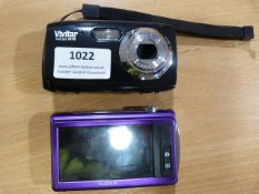 *Vivitar ViviCam 5118Camera and a Fujifilm Fine Pix Z Camera