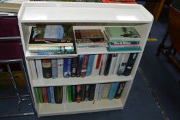 White Painted Bookshelves