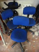 Six Office Chairs