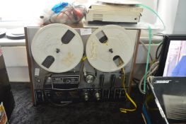 Vintage Akai Reel-to-Reel Tape Deck plus Spare Ree