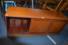 Vintage Teak Hi Fi and Record Storage Cabinet