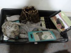 *Tray of Garden Accessories; Kneeling Pads, Wooden Edging, Seed Trays, etc.