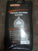 *Peach Day Bed Cover