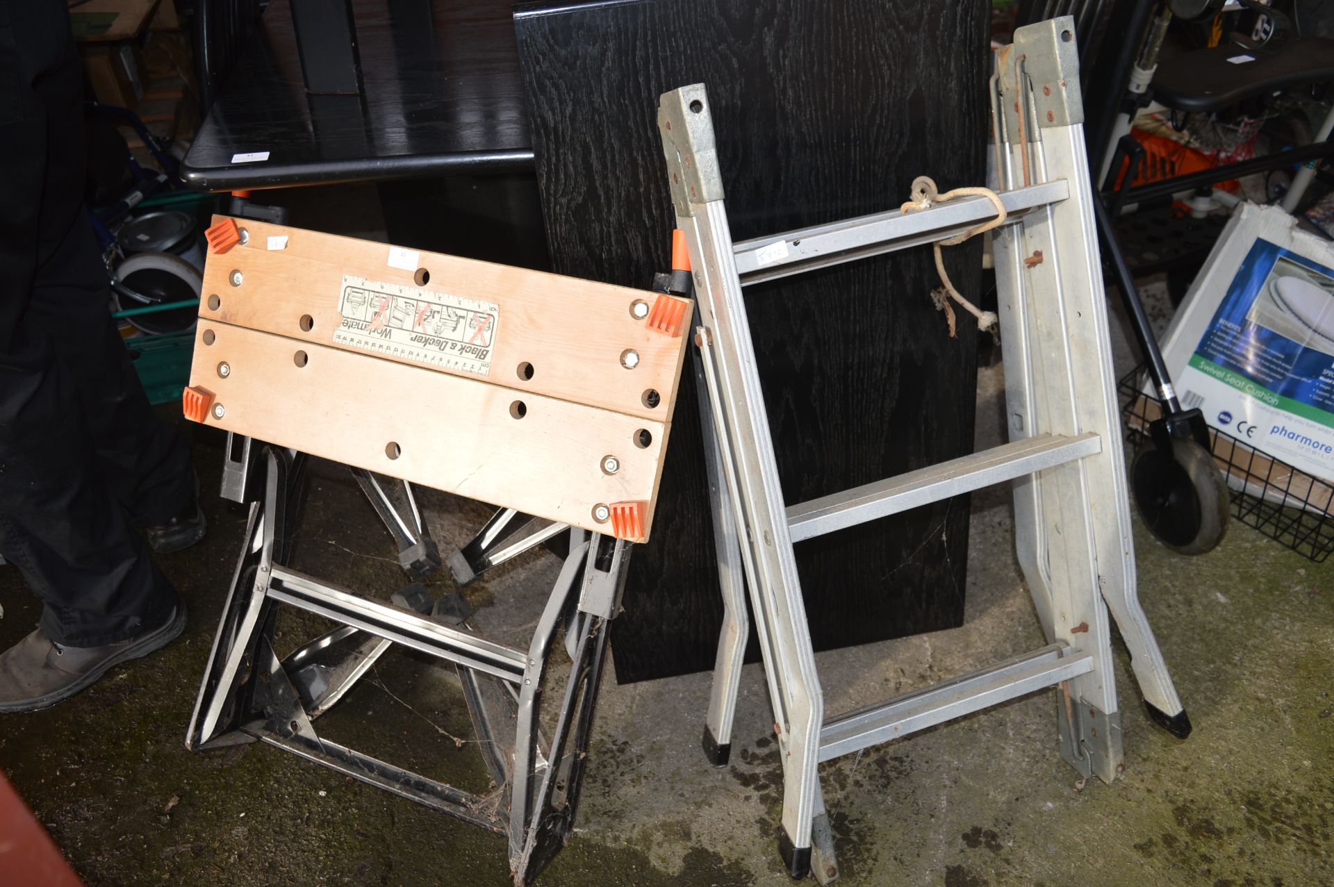 Black & Decker Workmate and Folding Aluminium Ladd