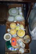 Decorative Pottery, Plates, Storage Jars, Baromete