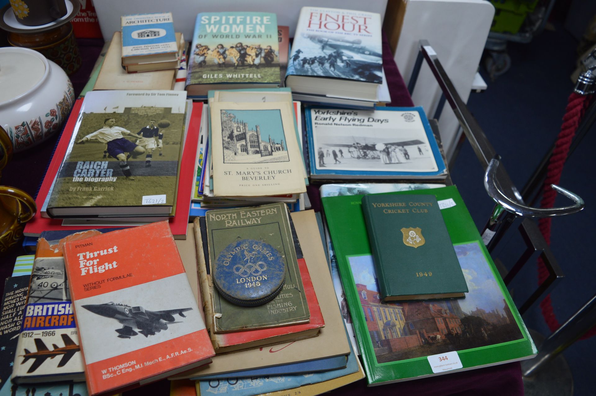 Maps and Books; Local History, Aircraft and Milita