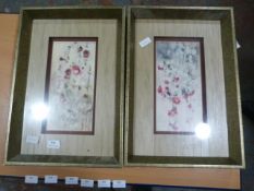Pair of Floral Prints