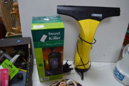 Electric Insect Killer and a Karcher Windscreen De