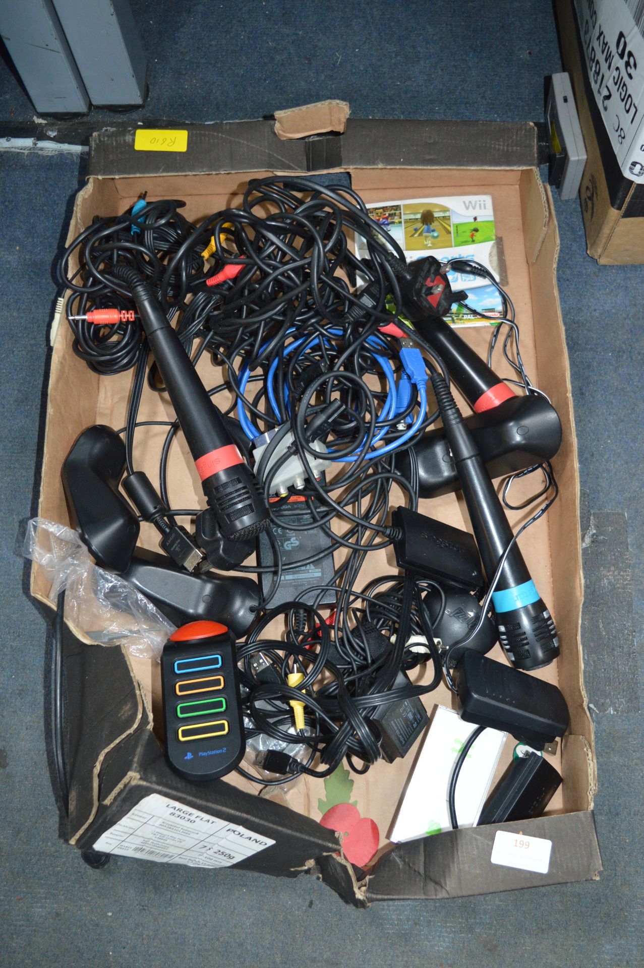 Games Controllers, Cables, etc.