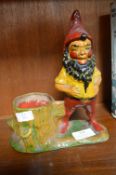 Vintage Painted Terracotta Gnome