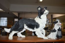 Two Sheepdog Figures