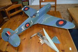 Hand Built RC Spitfire (somewhat distressed)