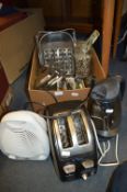 Kitchenware; Toaster, Kettle, Food Warmers, etc.