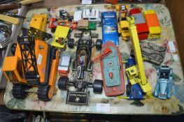 Diecast Toy Vehicles; Tonka Crane, etc.