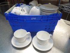 * 20+ small coffee cups with saucers