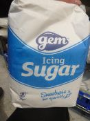 * 2 x 3kg icing sugar