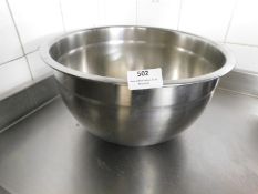 * large S/S mixing bowl