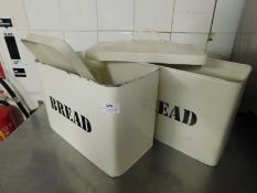 * bread bins x 2