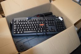 *Box Containing 15 Microsoft USB Keyboards