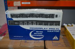 *Powerplay Pro-XL HA4700 4-Channel Headphones Distribution Amplifier