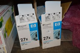 *Two HP Laserjet Ink Cartridges 4000-4050